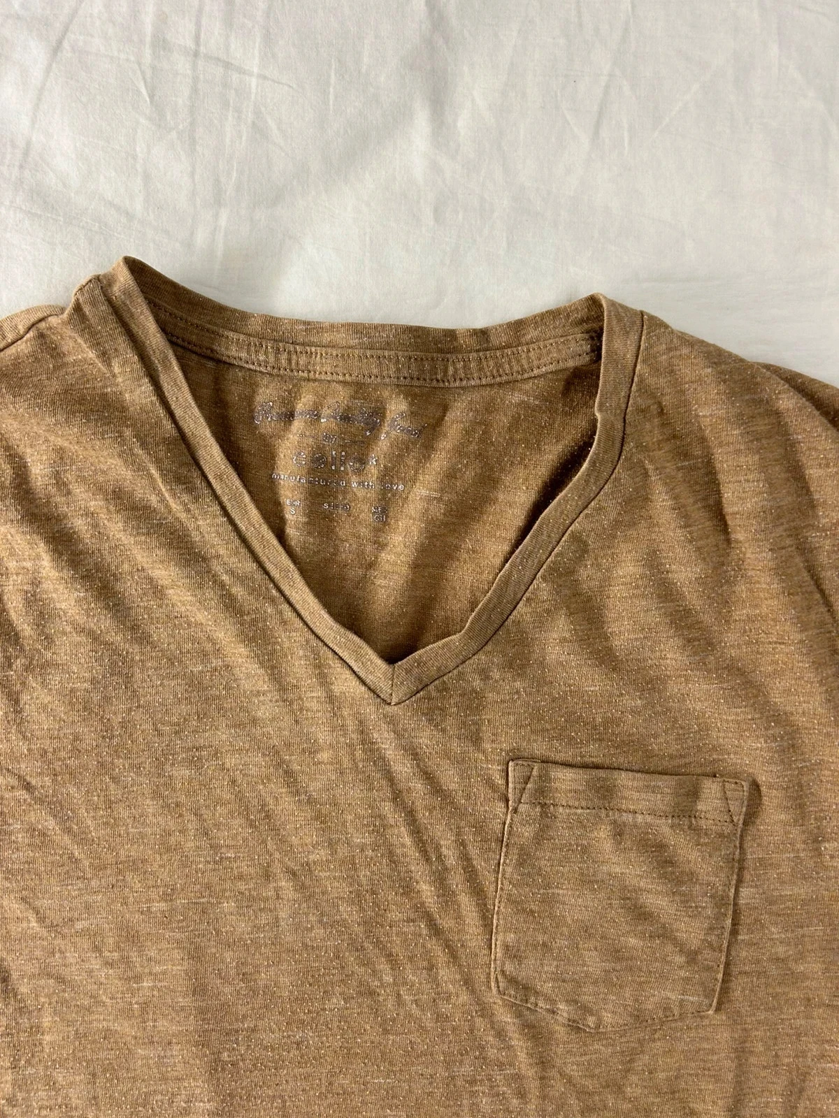 Camiseta unicolor beige Celio talla s – photo 3